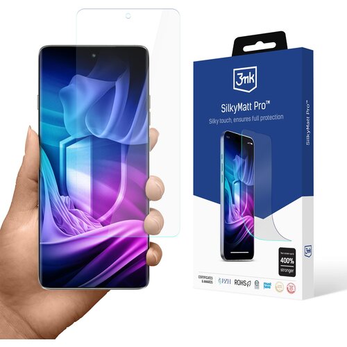 3mk SILKY MATT PRO ZA MOTOROLA EDGE 60 PRO MAT ZA&amp;Scaron;ČITNA FOLIJ ZA TELEFON, (5000334177) Slike