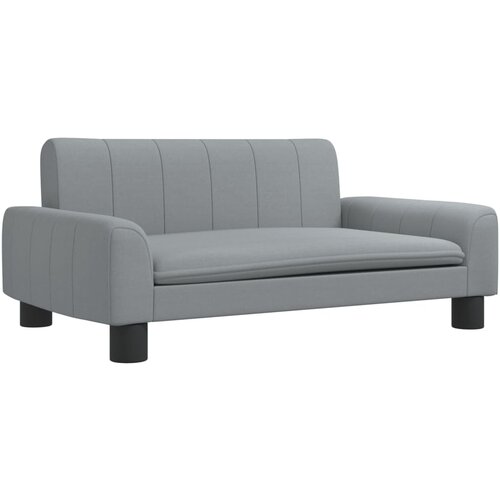 Maison Chic Otroški kavč - Otroški divan - Otroški sedež svetlo siv 70x45x30 cm blago, (21729696) Cene