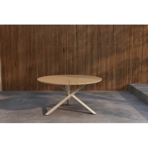 Venture Home Mexico okrugli vrtni blagovaonski stol ⌀140 cm, prirodna boja drva, &scaron;ifra 6161-222 Cijene