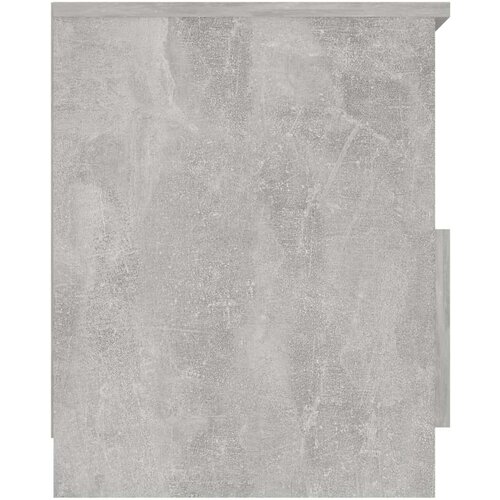  Noćni ormarići 2 kom siva boja betona 40x40x50 cm od iverice Slike