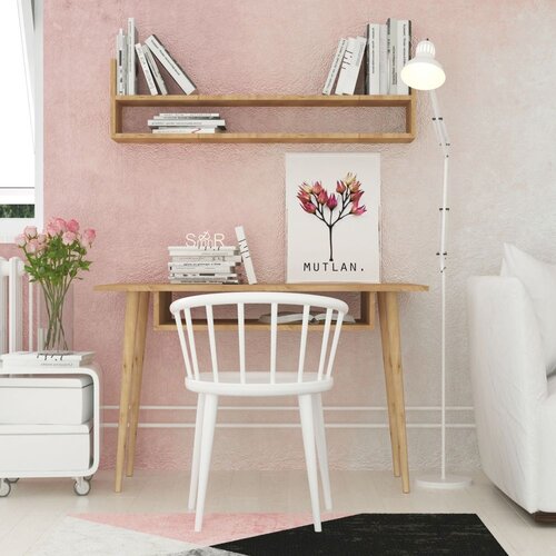 Hanah home Radni sto 120x74x60cm Hrast Cene