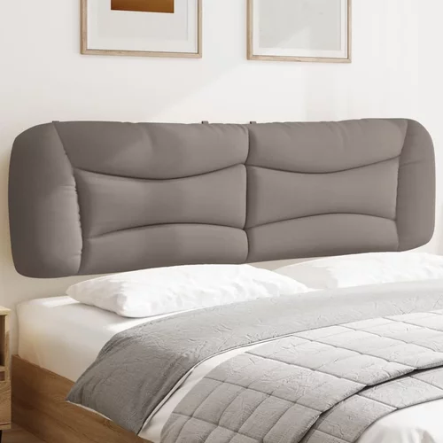 Jastuk za uzglavlje smeđesivi 180 cm od tkanine