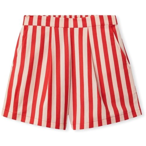 Compania Fantastica Kratke hlače & Bermuda COMPAÑIA FANTÁSTICA Shorts 40006 - Stripes Bela Cene