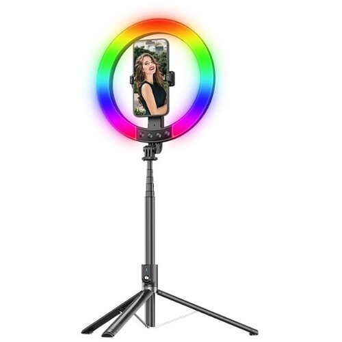 Selfie STALAK S RING SVJETLOM GIGATECH R400 RGB+3 BIJELE #BlackFriday2025 Cijene