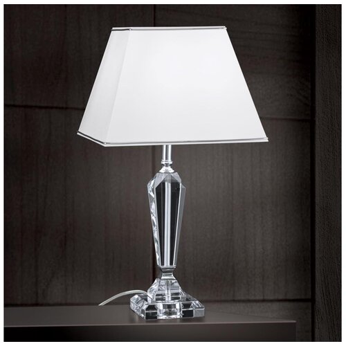 Orion LA 4-1201 - Kristalna stona lampa VERONIQUE 1xE27/60W/230V bela/prozirna Cene