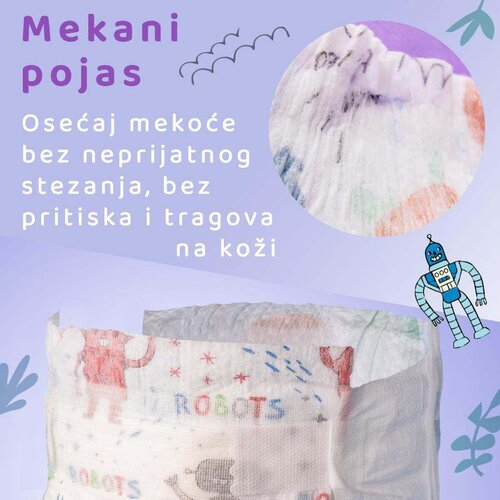 BeSuper premium pelene - jedan paket / 6 (xxl, 15+ kg) 30 kom Slike
