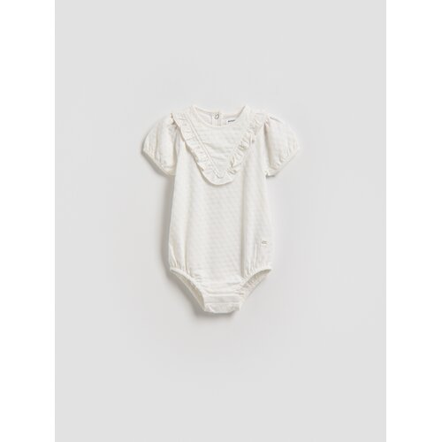Reserved Bodi s volanima - bijela Cene