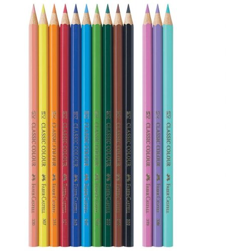  BOJE DRVENE 10BOJA PLUS 3BOJE DRVENE PASTEL UNICORN FABER CASTELL 111219 BLISTER Slike