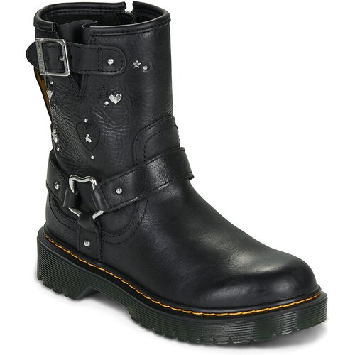 Dr. Martens GENAYA HS J RIGGER BOOT BLACK WYOMING Crna Slike