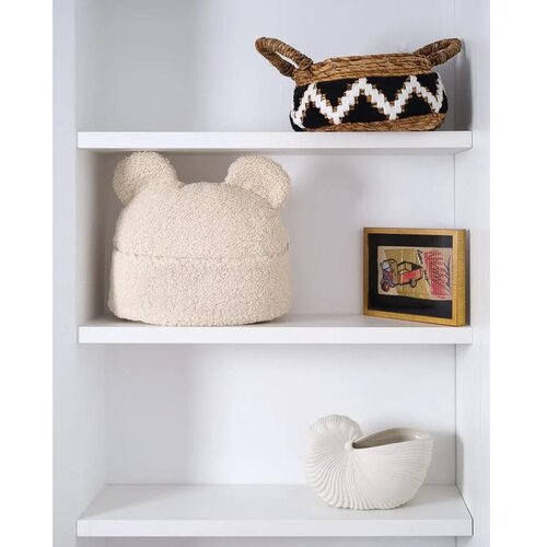 Wigiwama Kremno bela otro&amp;scaron;ka sedežna blazina boucl&amp;eacute; Teddy Pouch &amp;ndash; Slike
