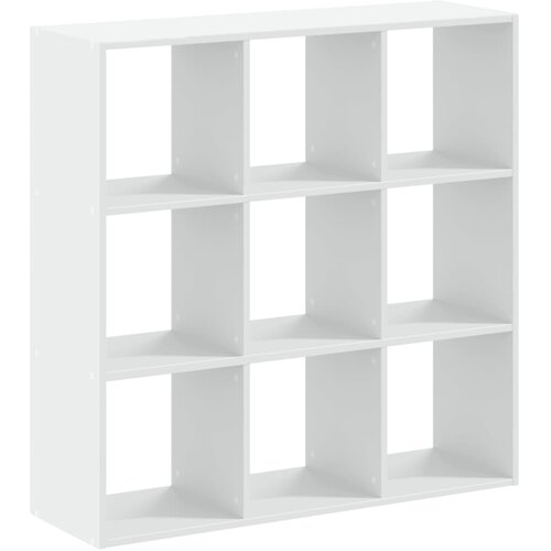  Regal za knjige bijeli 102 x 32 x 102 cm od konstruiranog drva Slike