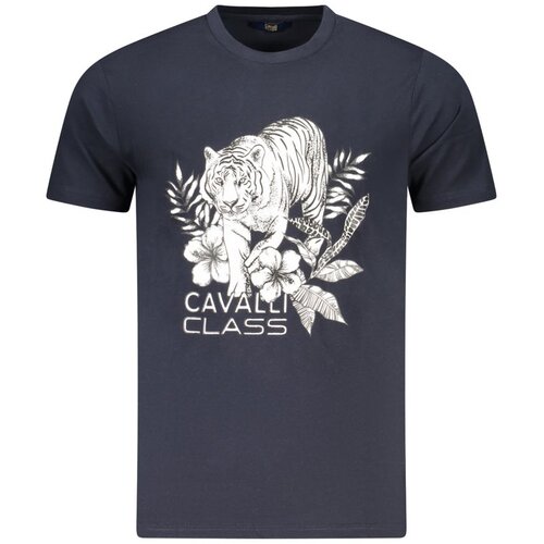 Cavalli Class Mu&amp;scaron;ka Majica Kratkih Rukava Plava Slike