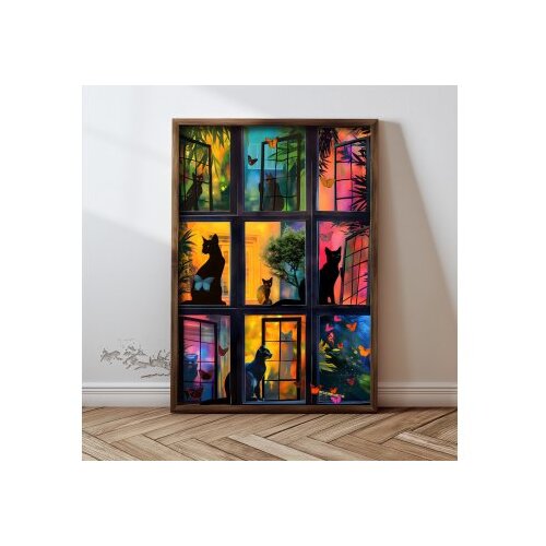 Wallity Zidna slika GE163-L, 35x47x3,5 cm Slike