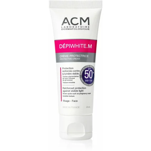 Acm Dépiwhite M zaščitna krema za obraz SPF 50+ 40 ml