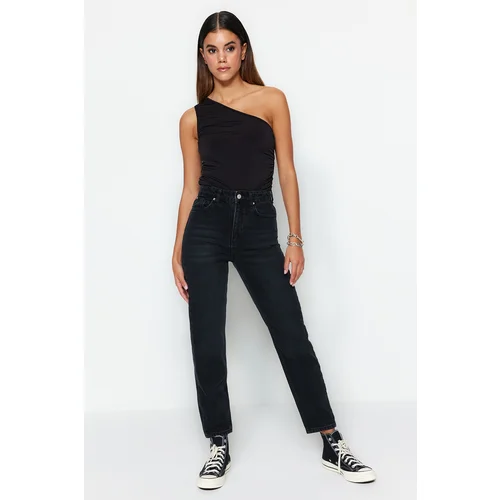 Trendyol Jeans - Black - Mom