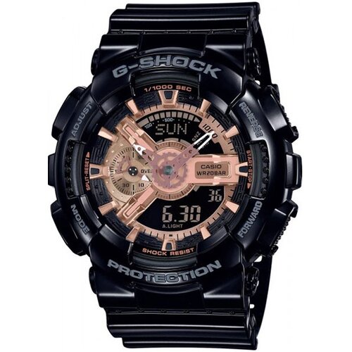 Casio Mu&amp;scaron;ki sat G-Shock GA-110MMC-1A, Kvarcni, Okrugli, 51 mm, Crni Slike