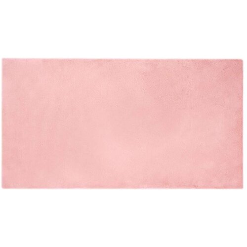 VidaXL Faux Rabbit Fur Rug Ružičasta 80 x 150 cm Poliester Slike