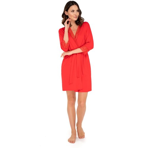 Babella Allison Red bathrobe Slike