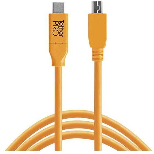 Tethertools USB kabel USB 2.0 USB-C&reg; vtič\, USB-mikro-B vtič 4.60 m oranžna CUC2515-ORG, (20415737) Cene