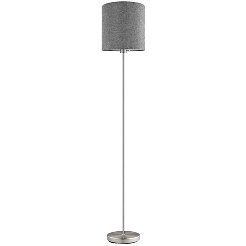 Eglo 96377 - podna lampa pasteri 1xE27/60W/230V prečnik 28 cm siva Slike