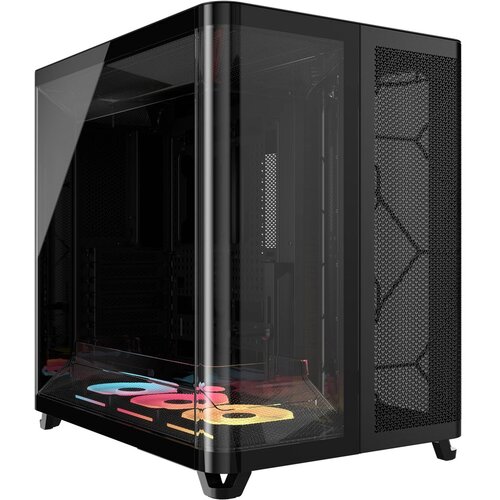 Corsair AIR 5400 LX-R RGB iCUE LINK Midi Tower Black Slike