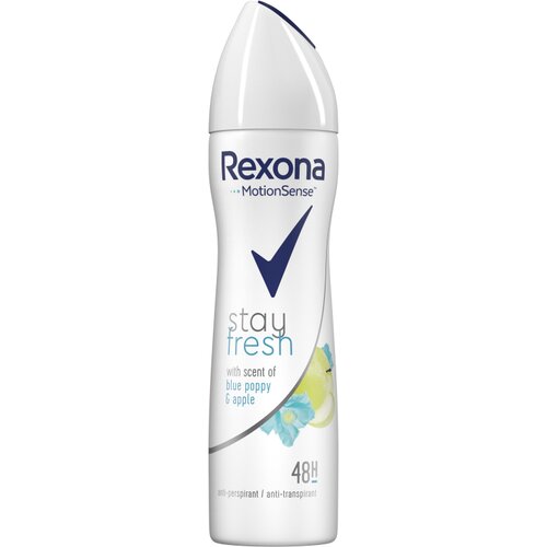 Rexona dezodorans stay fresh blue poppy & apple 150ml Cene