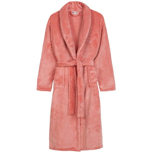 Good Morning Rožnat kopalni plašč iz mikropliša velikosti XL/XXL Polyvelvet – Cene