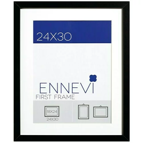 Okvir za sliku 5860 (Crne boje, 24 x 30 cm, Drvo)
