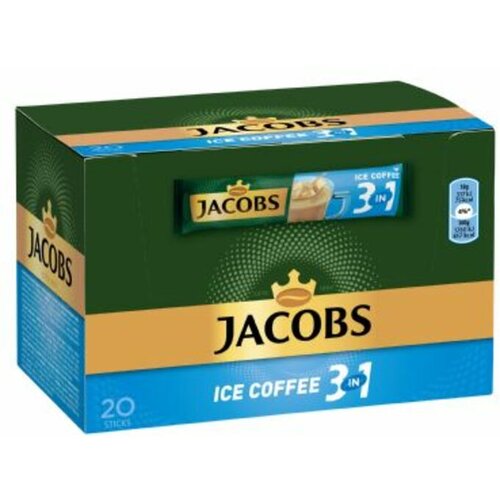 Jacobs instant kafa Ice Coffee box 20 komada 360g Slike