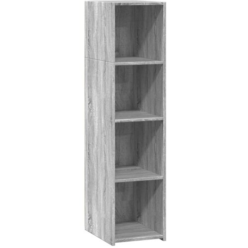 Maison Chic Visoka omara - Komoda - Predalnik siva sonoma 30x41x124 cm inženirski les, (21721968) Slike