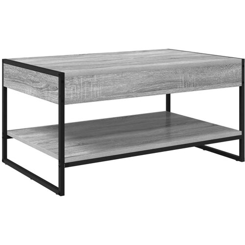 vidaXL Kava Stol Siva Sonoma 80 x 50 x 40 cm Konstruirano drvo Cene