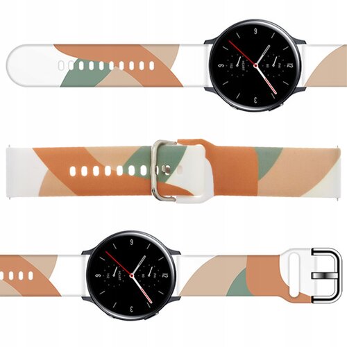 HURTEL STRAP MORO SILIKONOWY PASEK OPASKA BRANSOLETKA DO SAMSUNG GALAXY WATCH 46MM, (21910349) Cene