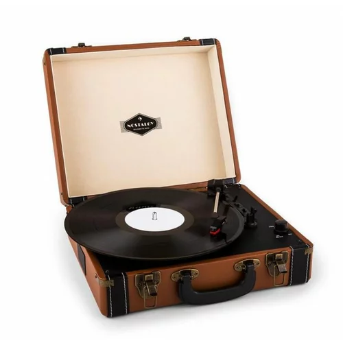 Auna Jerry Lee, retro gramofon, LP, USB, smeđi
