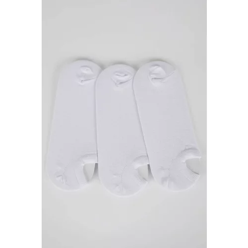 Defacto Men's Cotton 3-pack Sneaker Socks