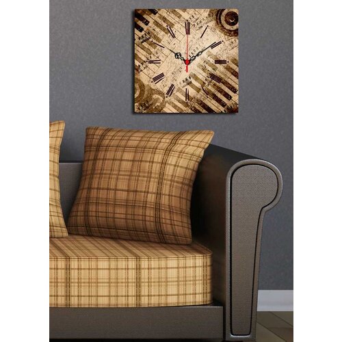 Wallity zidni sat 2828CS-20, 28x28 cm Cene