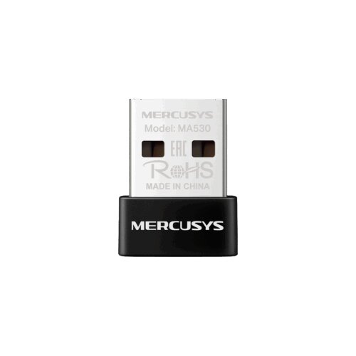  USB Bluetooth dongle Mercusys MA530 Bluetooth 5.3 Nano USB Adapter, Bluetooth 5.3, Nano-Size, USB 2.0, Supported operating systems include Win 11/10/8 Slike