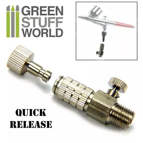 Green Stuff World Airbrush QUICK RELEASE 1/8 - Air Flow Control Cene