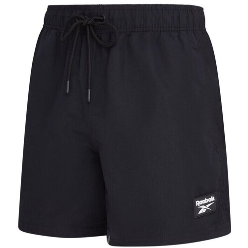 Reebok Kratke hlače &amp;amp; Bermuda Ace Swim Črna Slike