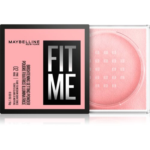 Maybelline Fit Me! Powder matirajoč puder v prahu odtenek 02 Pink 15 g Cene
