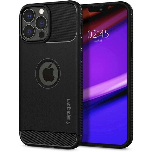 Spigen rugged armor silikonski ovitek za iphone 13 pro max pametni telefon Slike