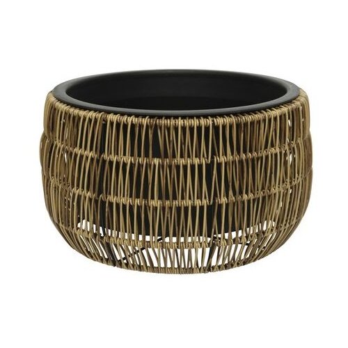STIL PVC pletena tegla Kate svjetlo smeđa 36x36x20 cm Cijene