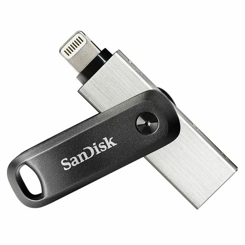 San Disk USB ključ iXpand, USB-A/Lightning, 256 GB