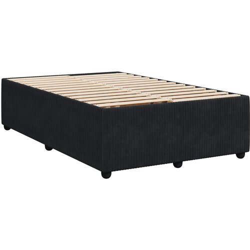  LED okvir za krevet s madracem Crna 120 x 200 cm Bar&amp;scaron;un Slike