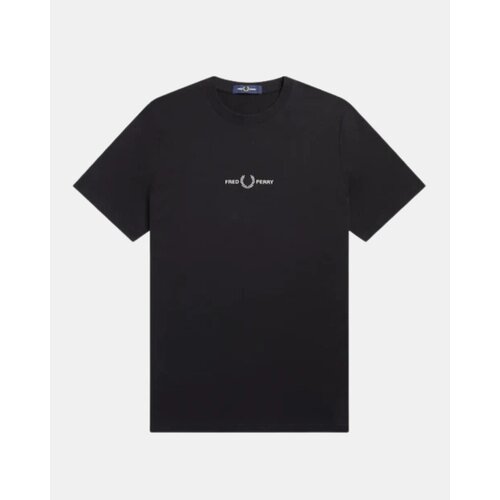 Fred Perry Majice s kratkimi rokavi M4580 Črna Slike