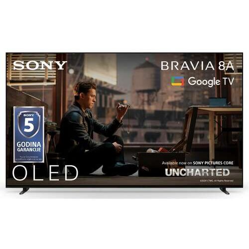 Sony 55" XR80A BRAVIA 8Google TV; XR procesor; OLED;120Hz panel; 4K HDR; HDR; SPC 10 Cijene