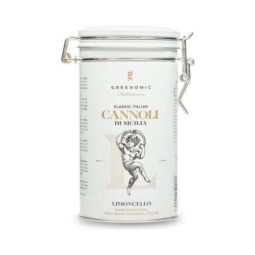 Greenomic Cannoli di Sicilia - v kovinski &amp;scaron;katli Slike