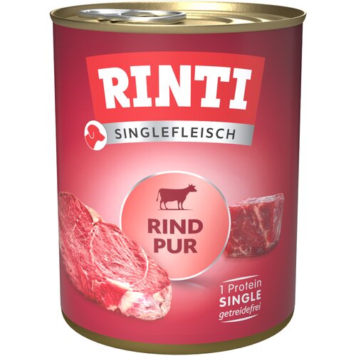  Varčno pakiranje RINTI Singlefleisch 24 x 800 g - Čista govedina Cijene