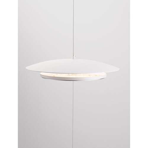 Nova Luce Mat bela aluminijasta LED zatemnitvena stoječa svetilka (vi&amp;scaron;ina 330 cm) Olos &amp;ndash; Slike