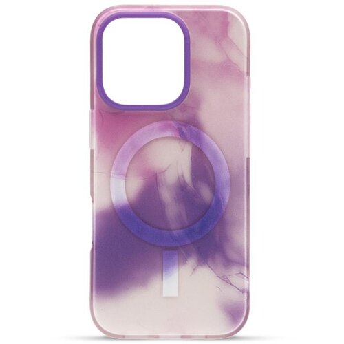  Futrola Mikalen Magsafe Glow za Iphone 16 Pro DZ3, Ljubičasta Cene