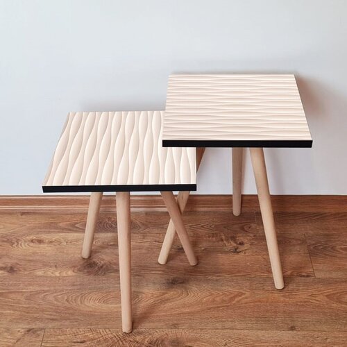 Hanah home set klub stočića 2Shp358, 2 komada, Svetlorozi Cene